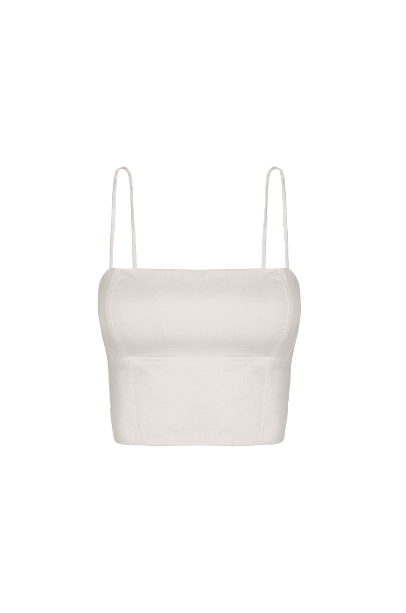 Top Anika Off White