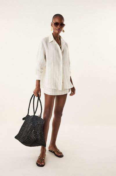 Saia Curta Hazel Off White