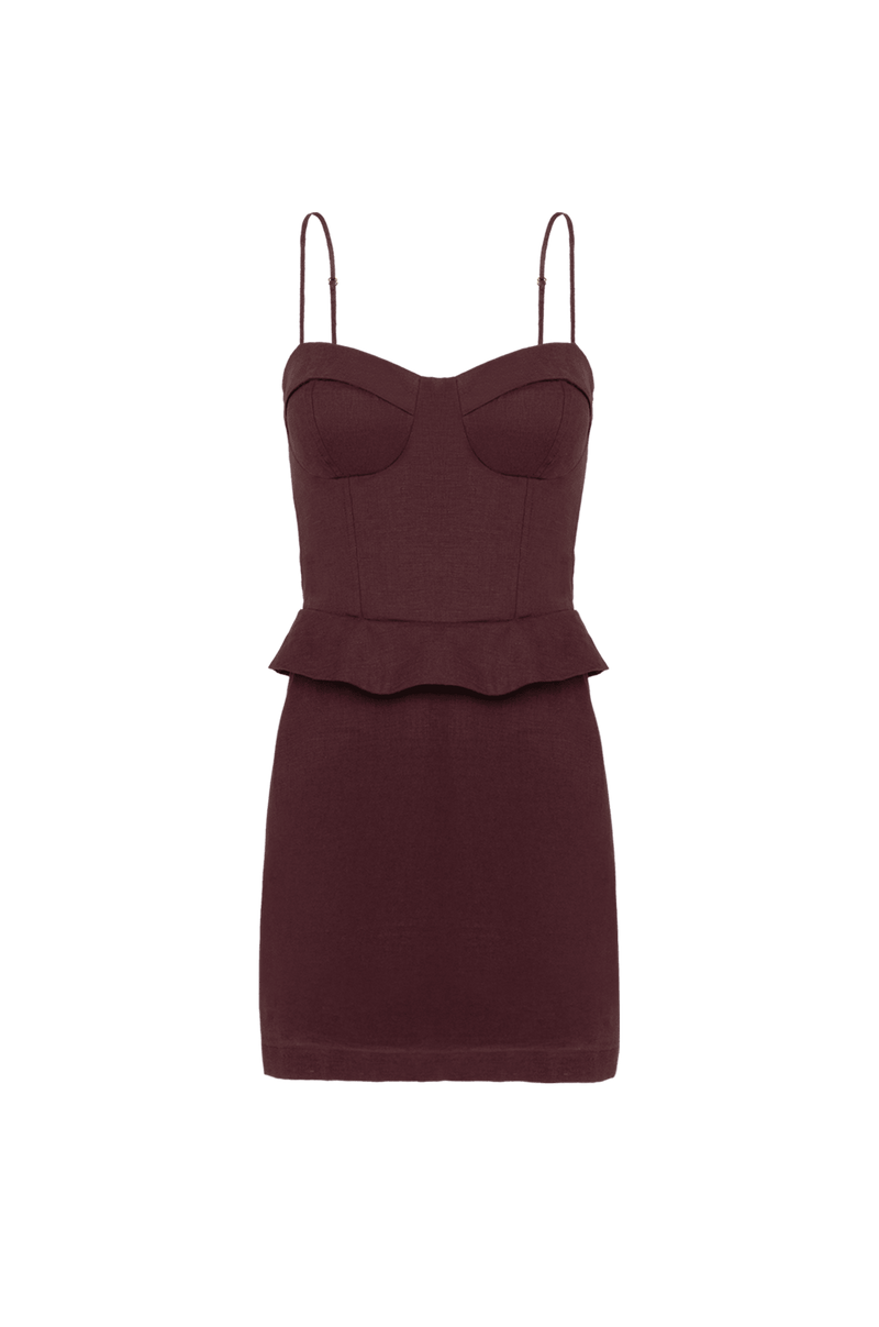 Vestido Curto Hazel Blackberry