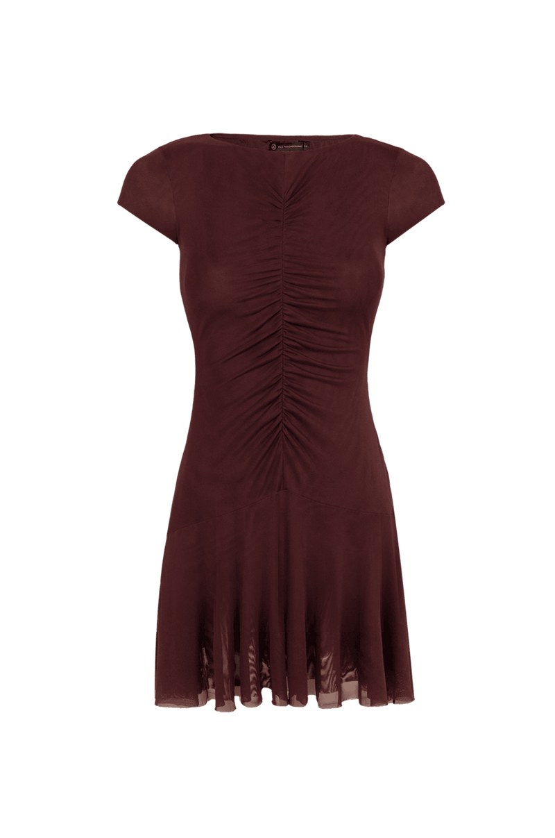 Vestido Curto Susan Blackberry