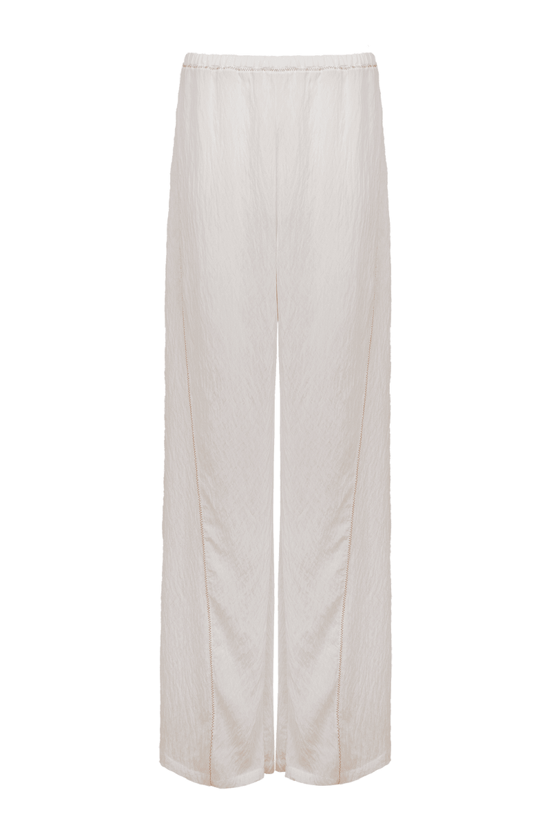 Calça Bailey Wide Leg Off White