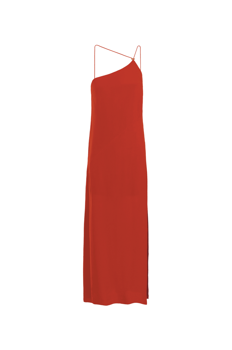 Vestido Longo Tati Spicy Red