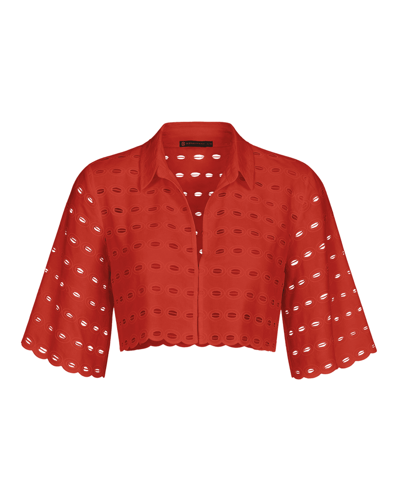 Camisa Lauren Spicy Red