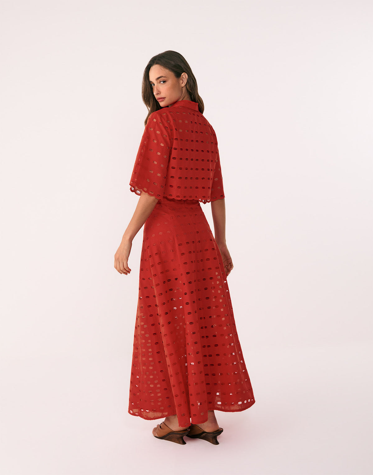 Camisa Lauren Spicy Red