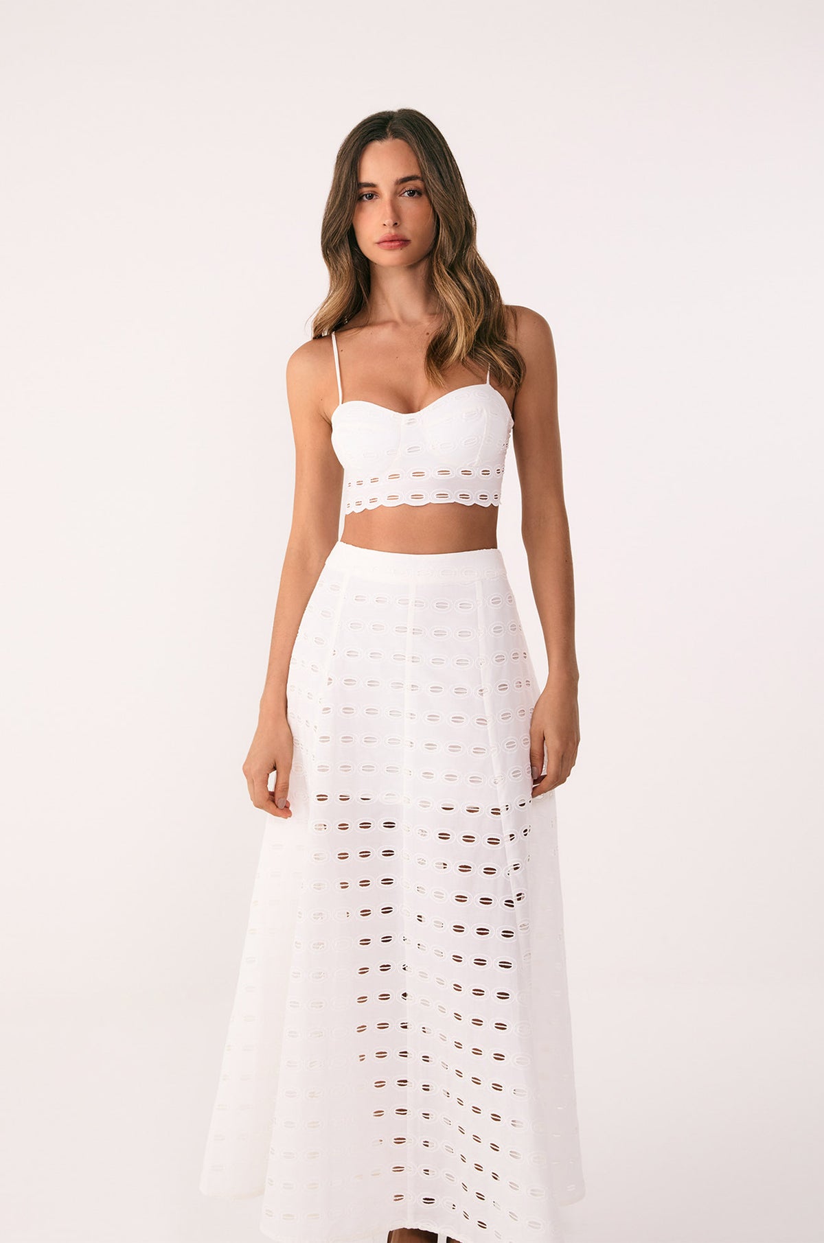 Saia Longa Bea Off White