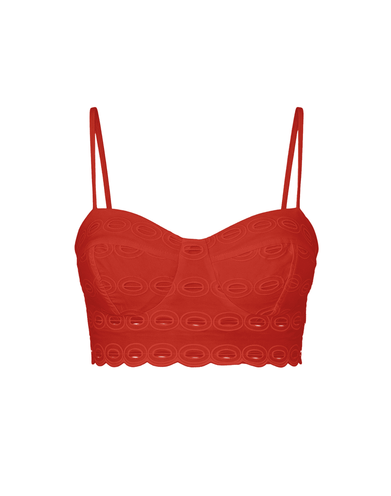Top Lauren Spicy Red