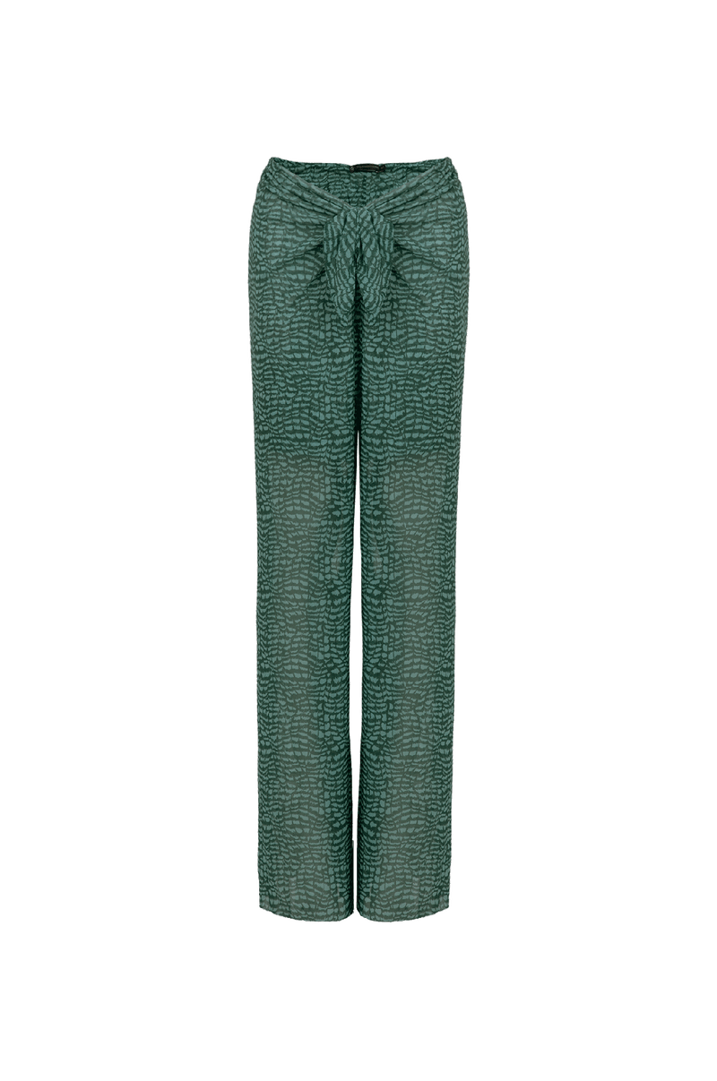 Calça Pareô Serpent Skin Acqua
