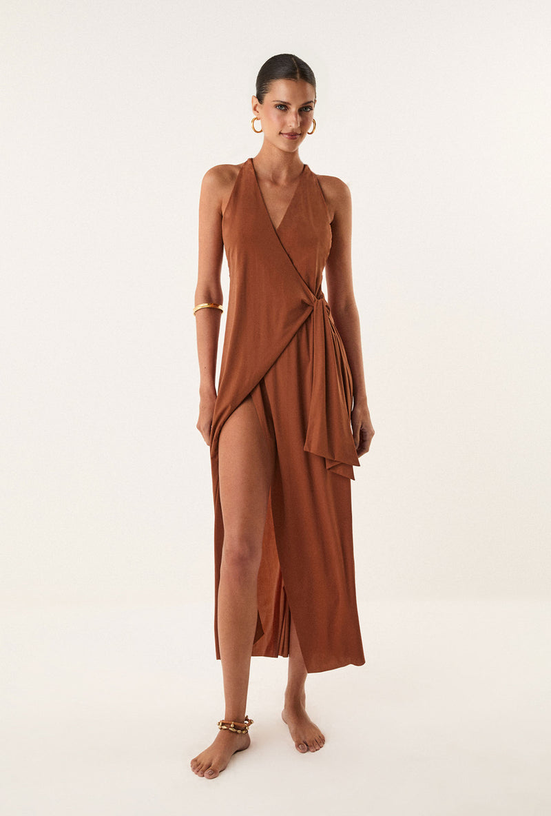 Saída Longa Titi Camel