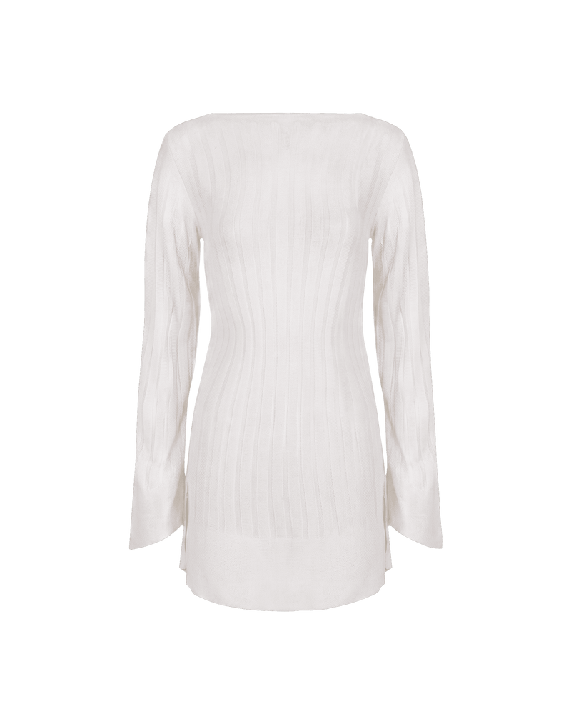 Saída Curta Estela Tricot Off White