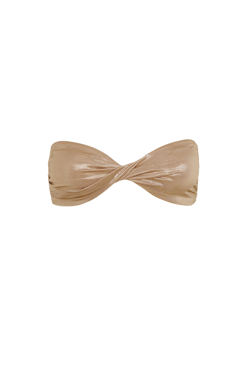Top Bandeau Cassie Champagne