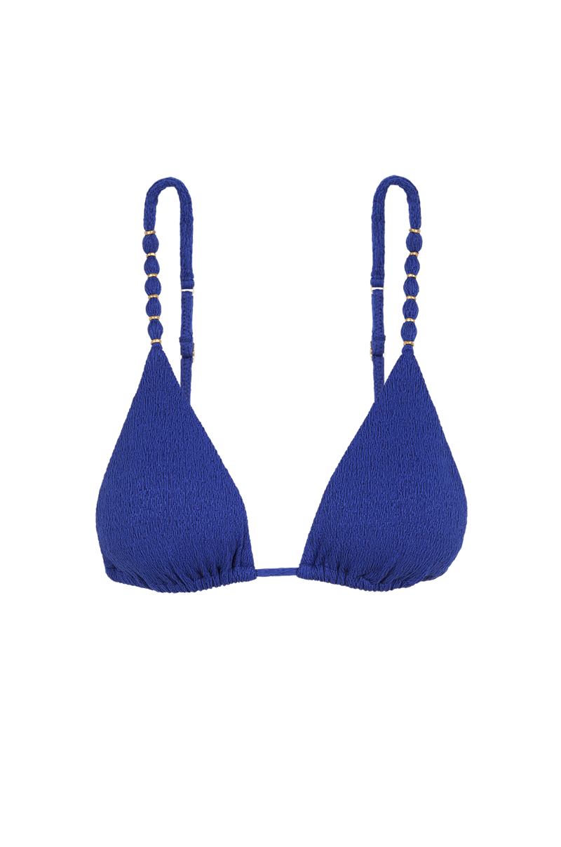 Top Tri Paralelo Beads  Sapphire
