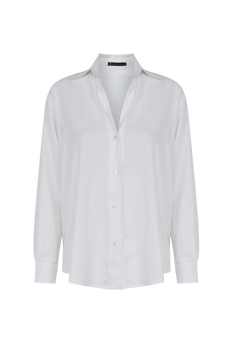 Camisa Manga Longa Lyra White