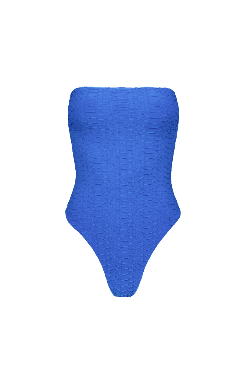 Maiô Bandeau True Blue