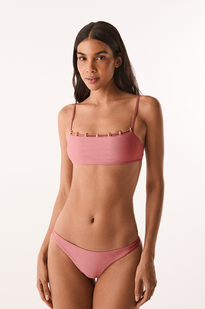 Calcinha Básica Cheeky Antique Rose