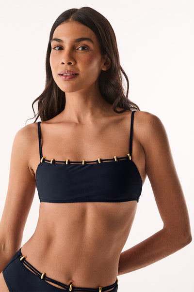 Top Iza Margot Abyssal Blue