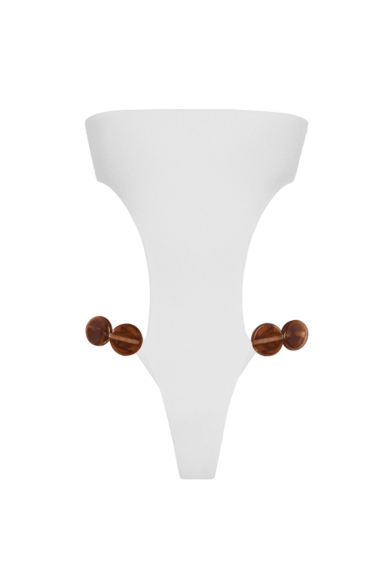 Maiô Ivana Mila Cheeky White