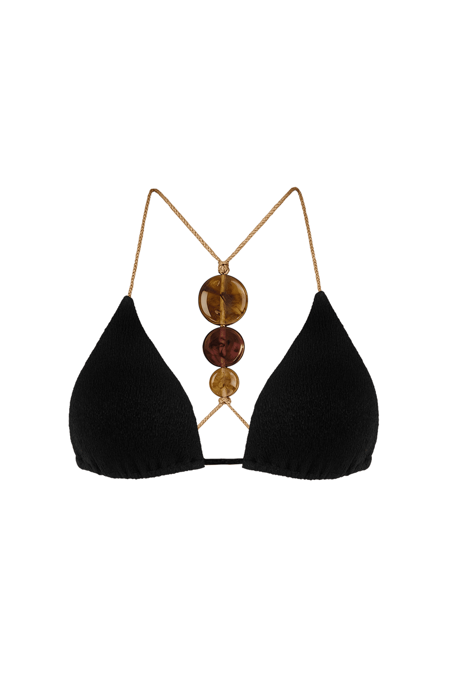 Top Tri Costas Mila Black