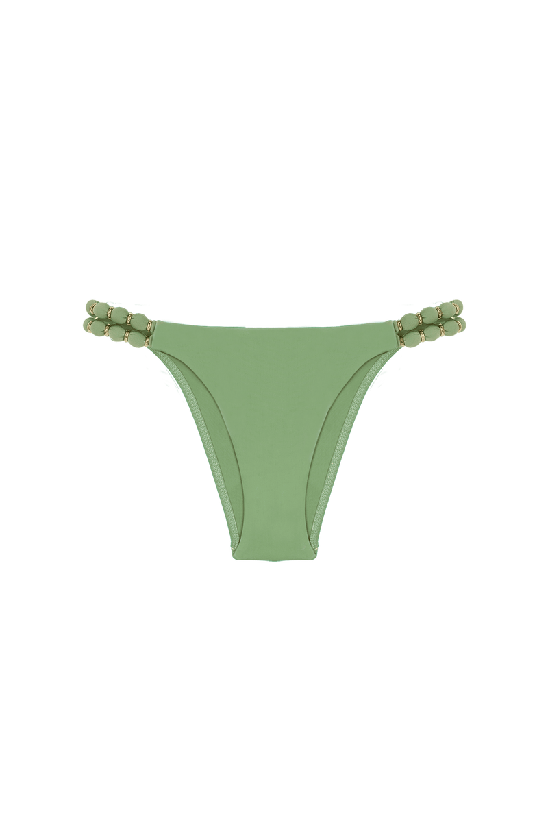 Calcinha Beads Dupla Brazilian Sage Green