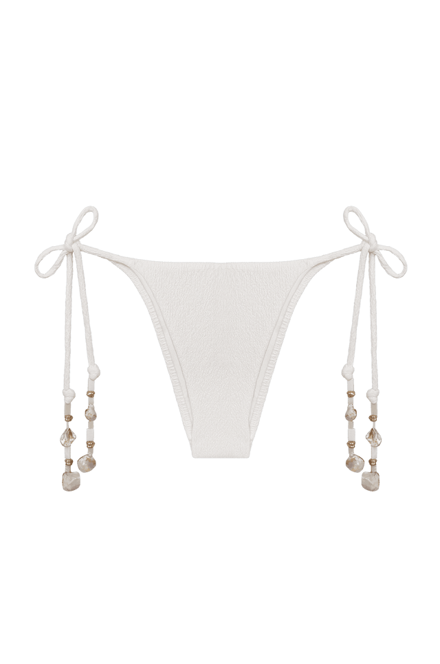 Calcinha Lacinho Livia Cheeky White
