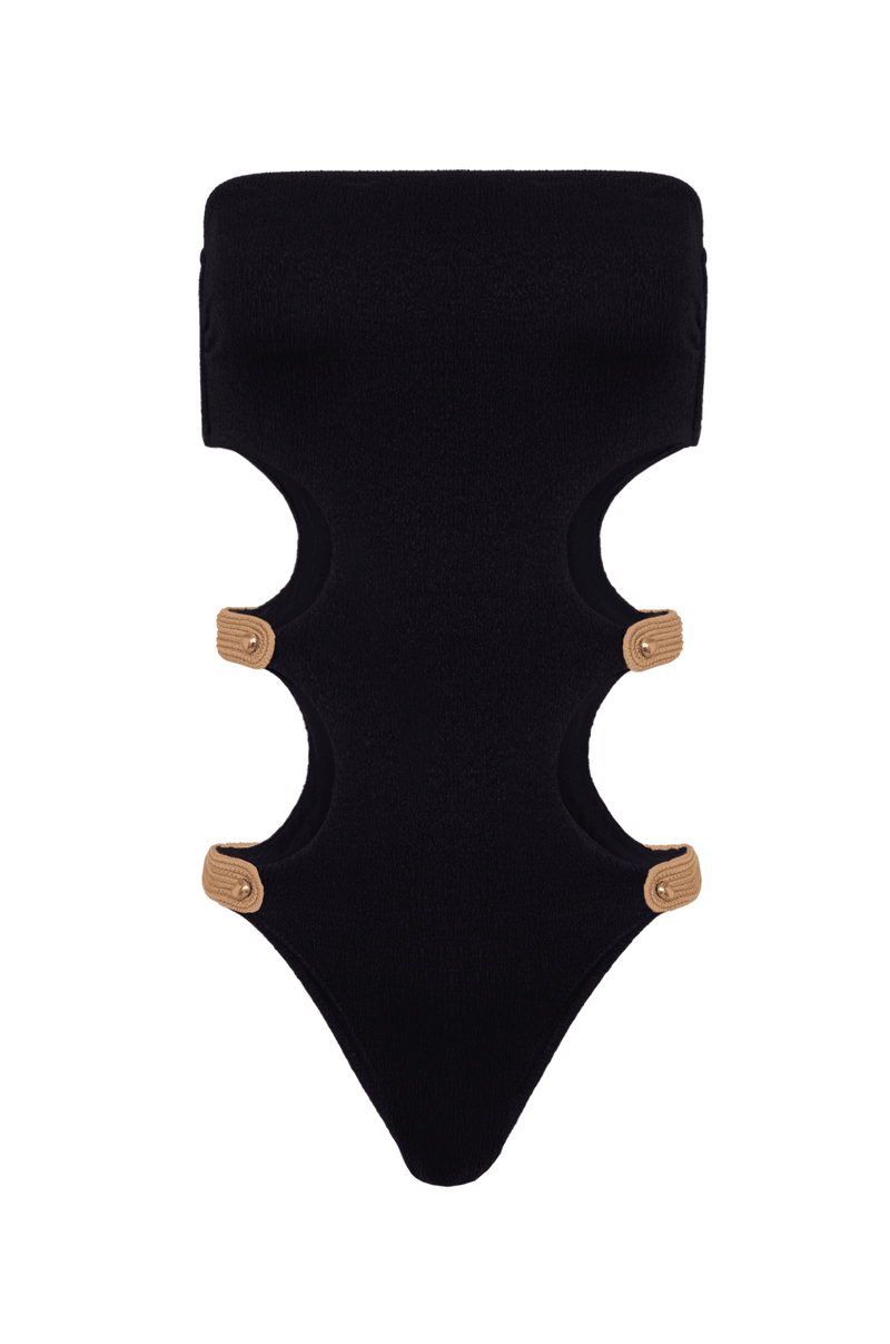 Maiô Katherine Lian Brazilian Black