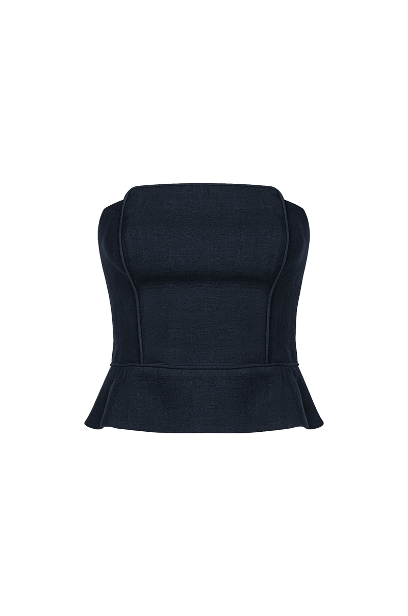 Top Cora Abyssal Blue