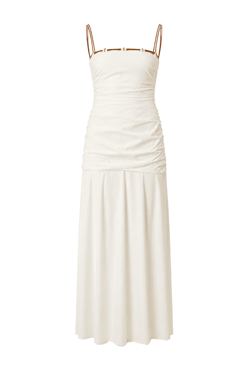 Vestido Midi Clarissa Off White