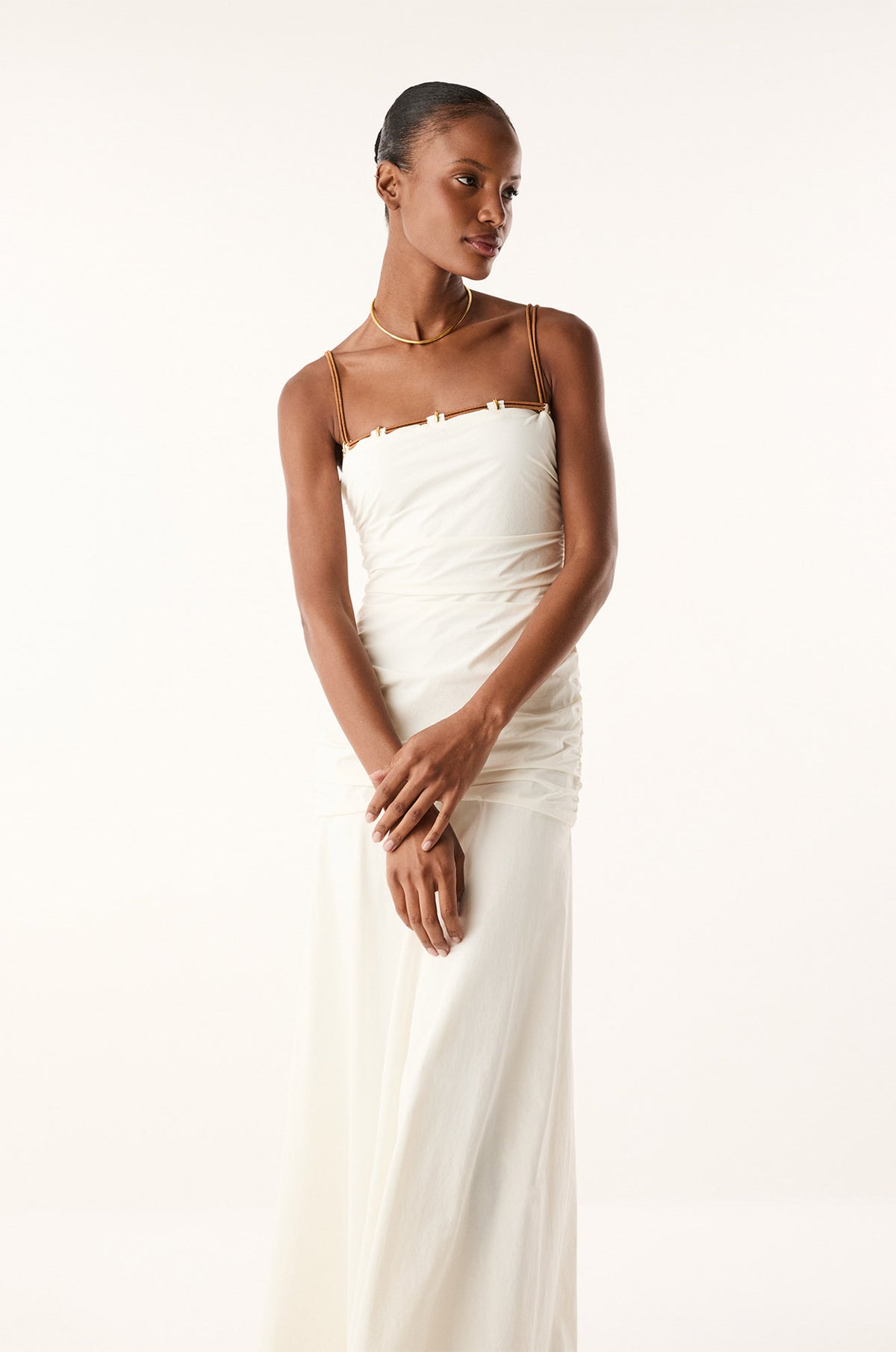 Vestido Midi Clarissa Off White