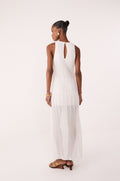 Vestido Longo Amara Tricot Off White