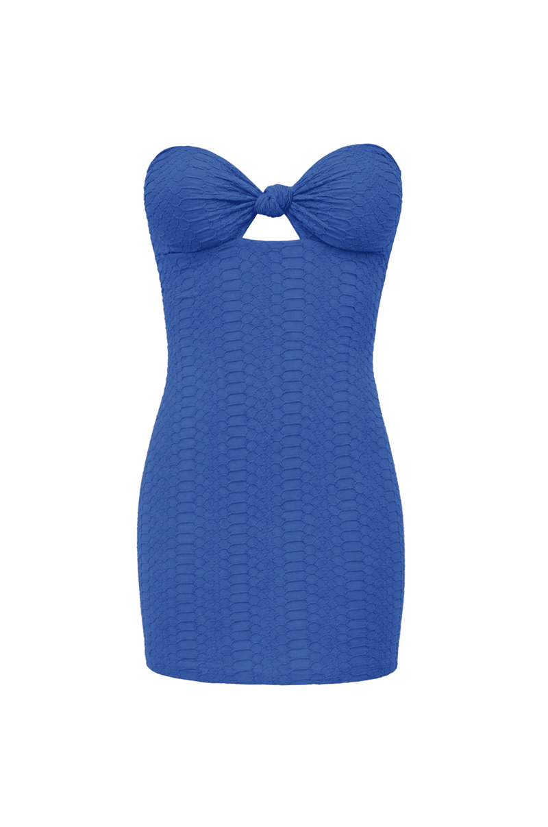 Vestido Bandeau Jessie True Blue