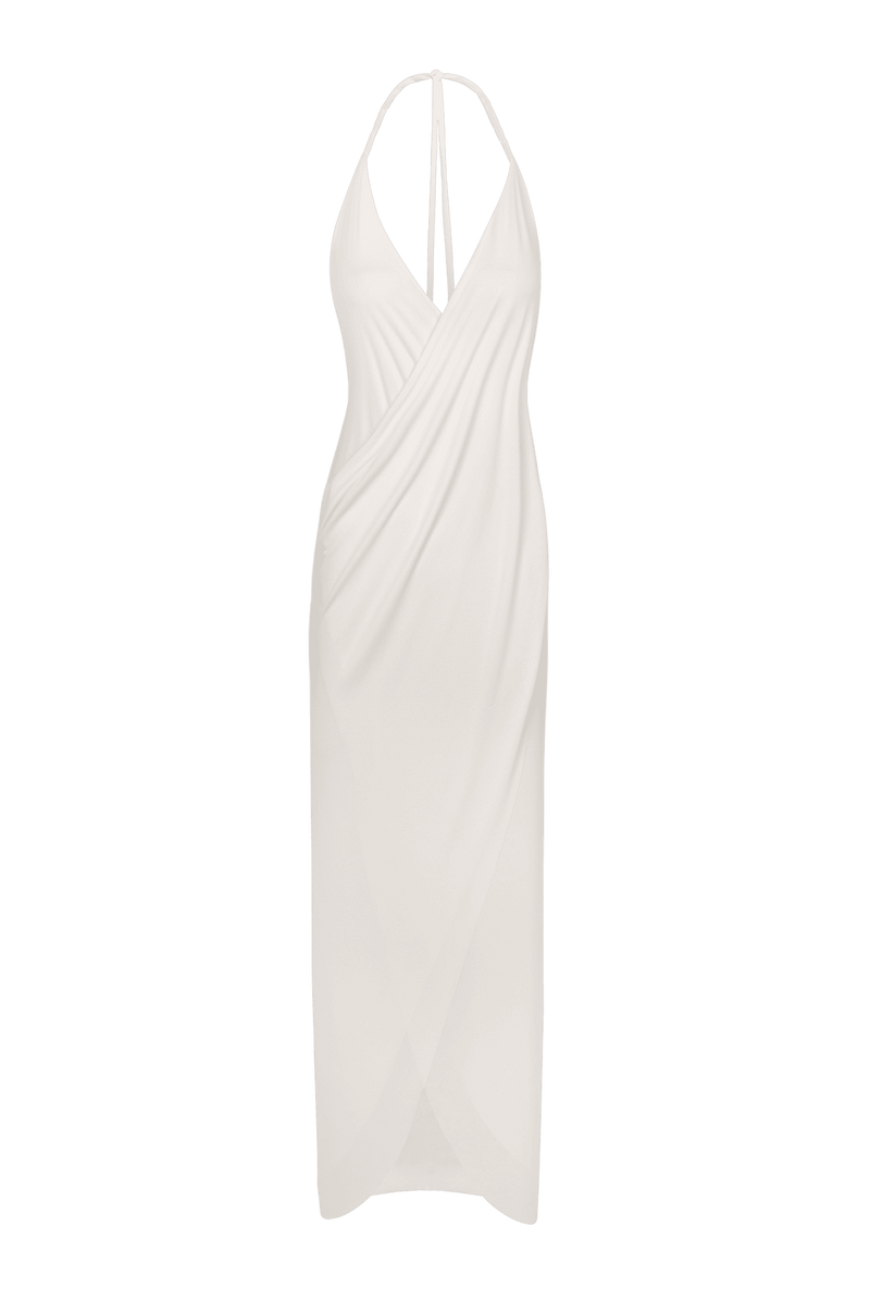 Vestido Midi Miley Off White