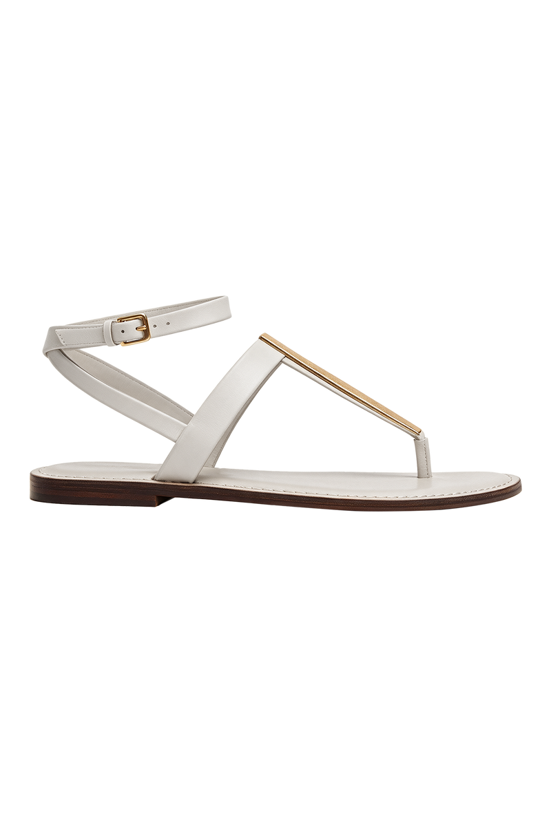 Sandalia Estela Detail Off White
