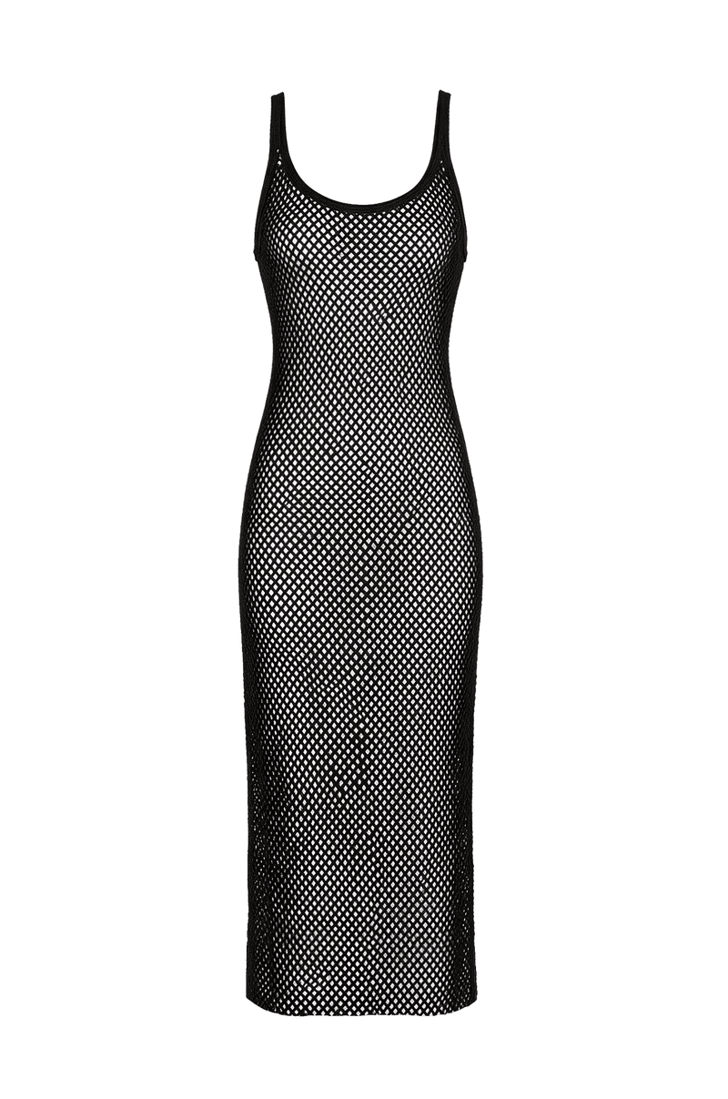 Saída Longa Nika Tricot Black