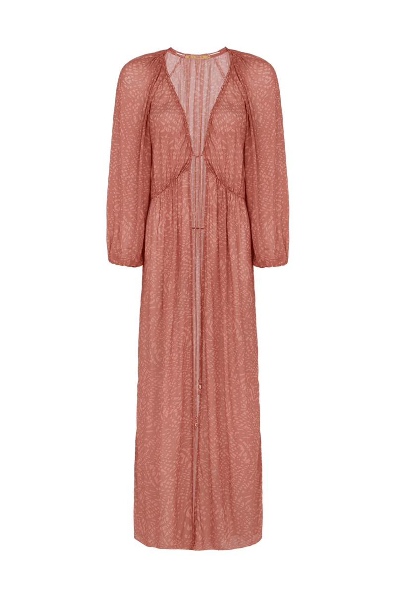 Saída Longa Devon Ocean Mesh Rose