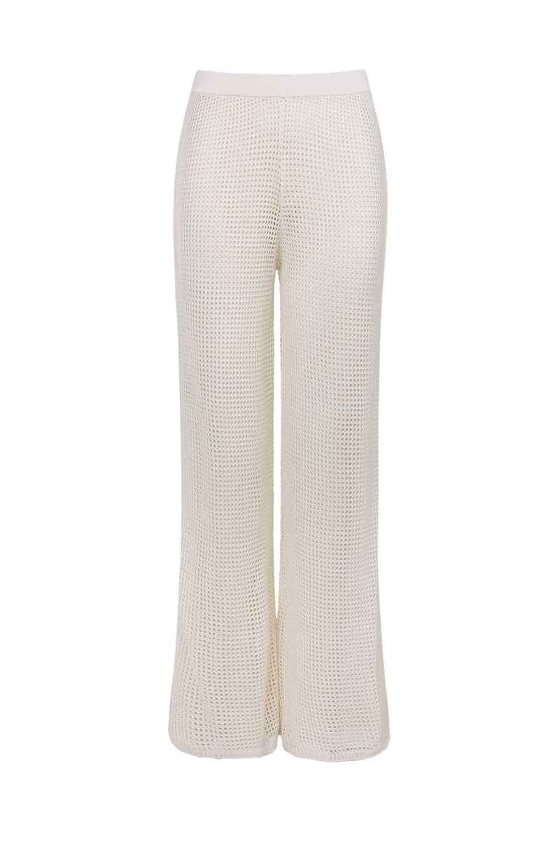 Calça Valerie Tricot Off White