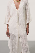 Caftan Longo Laiza Off White
