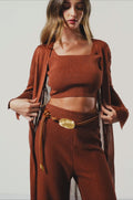 Blusa Paloma Tricot Camel